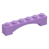 Plaatje in Gallery viewer laden, LEGO® los onderdeel Steen Boog Medium Lavendel 92950
