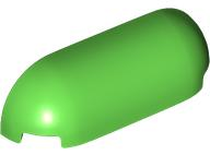 Plaatje in Gallery viewer laden, LEGO® los onderdeel Dakpan Gebogen in kleur Fel Groen 4045
