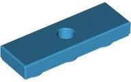 LEGO® los onderdeel Tegel Aangepast Donker Azuurblauw 35459