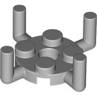 LEGO® los onderdeel Plaat Rond Licht Blauwachtig Grijs 98284