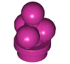 LEGO® los onderdeel Eten & Drinken in kleur Magenta 6254