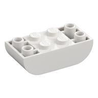 Plaatje in Gallery viewer laden, LEGO® los onderdeel Dakpan Gebogen Omgekeerd Wit 5174