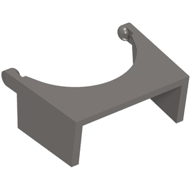 LEGO® Hoofddeksel Accessoire Donker Blauwachtig Grijs 61190c