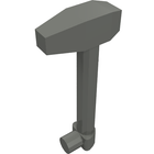 LEGO® Hoofddeksel Accessoire Donker Blauwachtig Grijs 61190d