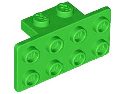 LEGO® los onderdeel Beugel in kleur Fel Groen 93274