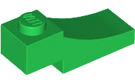Plaatje in Gallery viewer laden, LEGO® los onderdeel Steen Boog in kleur Groen 70681