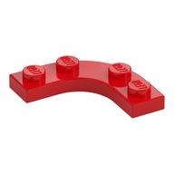 Plaatje in Gallery viewer laden, LEGO® los onderdeel Plaat Rond in kleur Rood 68568
