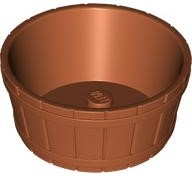 LEGO® los onderdeel Container in kleur Donker Oranje 64951