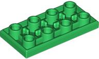 LEGO® los onderdeel Tegel Aangepast in kleur Groen 3395