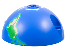 Plaatje in Gallery viewer laden, LEGO® los onderdeel Cilinder met Motief Blauw 4412pb02