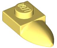 Plaatje in Gallery viewer laden, LEGO® los onderdeel Plaat Aangepast Helder Lichtgeel 49668
