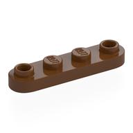 Plaatje in Gallery viewer laden, LEGO® los onderdeel Plaat Rond Roodachtig Bruin 77845