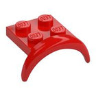 LEGO® los onderdeel Spatbord in kleur Rood 49097