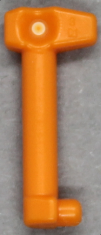 LEGO® los onderdeel Hoofddeksel Accessoire Oranje 61190d
