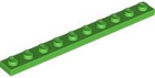 LEGO® los onderdeel Plaat Algemeen in kleur Fel Groen 4477