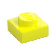 Plaatje in Gallery viewer laden, LEGO® los onderdeel Plaat Algemeen in kleur Neon geel 3024