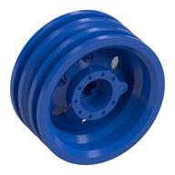 LEGO® los onderdeel Wiel in kleur Blauw 56904