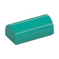 Plaatje in Gallery viewer laden, LEGO® los onderdeel Dakpan Gebogen Donker Turkoois 3563