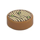 LEGO® onderdeel Tegel Rond met Motief Medium Noga 98138pb395