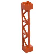 Plaatje in Gallery viewer laden, LEGO® los onderdeel Steunpilaar Roodachtig Oranje 95347