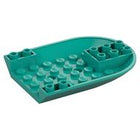 LEGO® los onderdeel Vliegtuig in kleur Donker Turkoois 11295