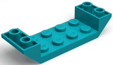 Plaatje in Gallery viewer laden, LEGO® los onderdeel Dakpan Omgekeerd Donker Turkoois 22889