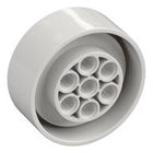 LEGO® los onderdeel Wiel in kleur Wit 68327