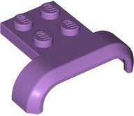 LEGO® los onderdeel Spatbord in kleur Medium Lavendel 28326