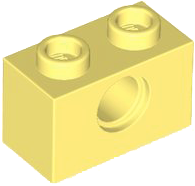 LEGO® los onderdeel Technische Steen Helder Lichtgeel 3700