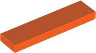 LEGO® los onderdeel Tegel Algemeen Roodachtig Oranje 2431