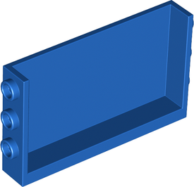 LEGO® los onderdeel Paneel in kleur Blauw 98280
