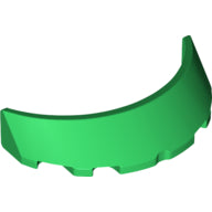 LEGO® los onderdeel Voorruit in kleur Groen 62360