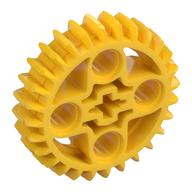 LEGO® los onderdeel Technische Tandwiel in kleur Geel 46372