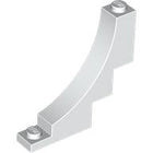 LEGO® los onderdeel Steen Boog in kleur Wit 30099