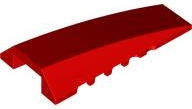 LEGO® los onderdeel Wig in kleur Rood 5382