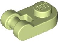 LEGO® los onderdeel Plaat Rond Geelachtig Groen 26047