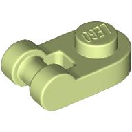 Plaatje in Gallery viewer laden, LEGO® los onderdeel Plaat Rond Geelachtig Groen 26047