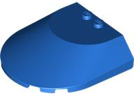 LEGO® los onderdeel Voorruit in kleur Blauw 3383