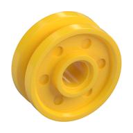 LEGO® los onderdeel Wiel in kleur Geel 13971