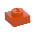 LEGO® los onderdeel Plaat Algemeen Roodachtig Oranje 3024