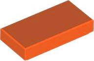 LEGO® los onderdeel Tegel Algemeen Roodachtig Oranje 3069