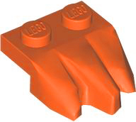 Plaatje in Gallery viewer laden, LEGO® los onderdeel Plaat Aangepast Roodachtig Oranje 27261