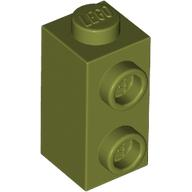 LEGO® los onderdeel Steen Aangepast Olijfgroen 32952
