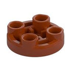 LEGO® los onderdeel Tegel Rond in kleur Donker Oranje 3567