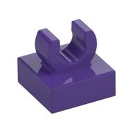 LEGO® los onderdeel Tegel Aangepast Donkerpaars 15712