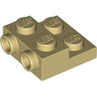 LEGO® los onderdeel Plaat Aangepast in kleur Geelbruin 4304