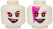 Plaatje in Gallery viewer laden, LEGO® los onderdeel Hoofd in kleur Wit 3626pb3530