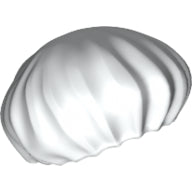 Plaatje in Gallery viewer laden, LEGO® los onderdeel Hoofddeksels in kleur Wit 98378