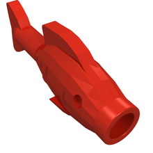 Plaatje in Gallery viewer laden, LEGO® los onderdeel Waterdier in kleur Rood 64648