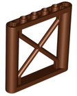 LEGO® los onderdeel Steunpilaar Roodachtig Bruin 64448